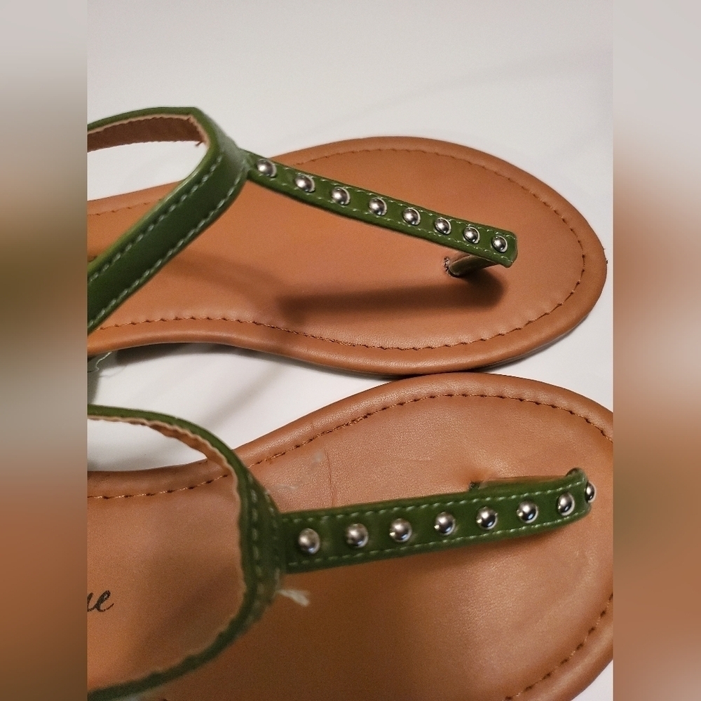 Ashley Blue women's sandals size 6 - Picture 6 of 7